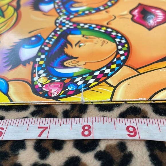 Lisa Frank CHECK HIM OUT! π Folder Vintage Rare Blonde 80s 90s Sunglasses Kiss - Picture 11 of 16
